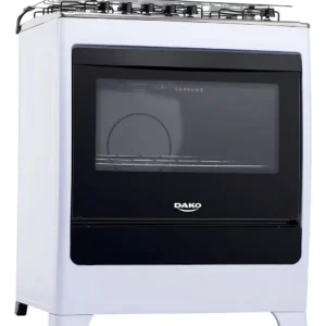 Fogão 5 Bocas Dako Supreme Branco Inox Bivolt