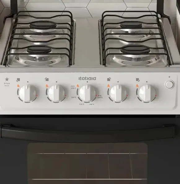 FOGAO ITATIAIA STAR NEW 04 BOCAS BRANCO - Imagem 2