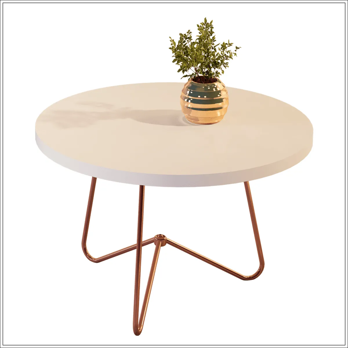 MESA CENTRO JB BECHARA 8006 LU OFF WHITHE