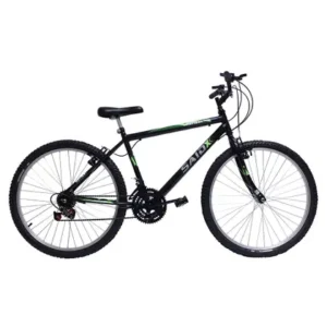 BICICLETA 26 FOXXER COMBAT 18VEL GRAFFITE VERDE ANIS OU LARANJA NEON