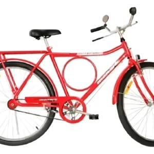 BICICLETA BARRA CIRCULAR MONARK VERMELHA