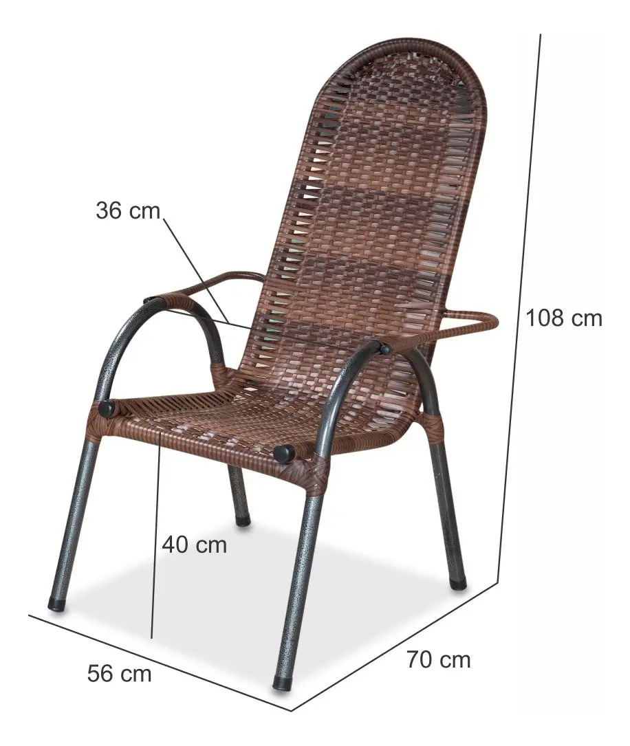 CADEIRA DE AREA FAMA DE FIBRA - Imagem 3