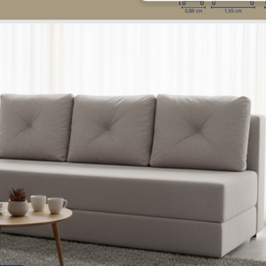 BICAMA C/ENCOSTO PAIVA CINZA  (SOFTLINE)