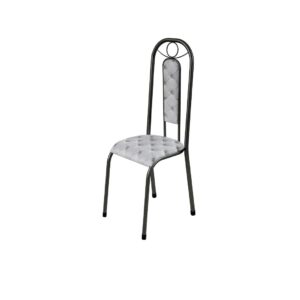 CADEIRA DE AÇO BM VENEZA PRATA MART C.4
