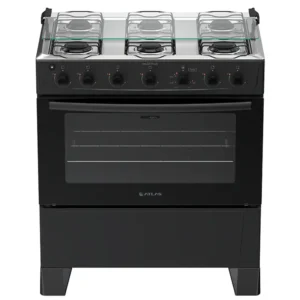 FOGAO ATLAS MILAO PLUS 06 BOCAS PRETO C/A