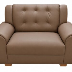 SOFA SANTIAGO L&A 2X3 LUGARES COURINO COR:32 BEGE